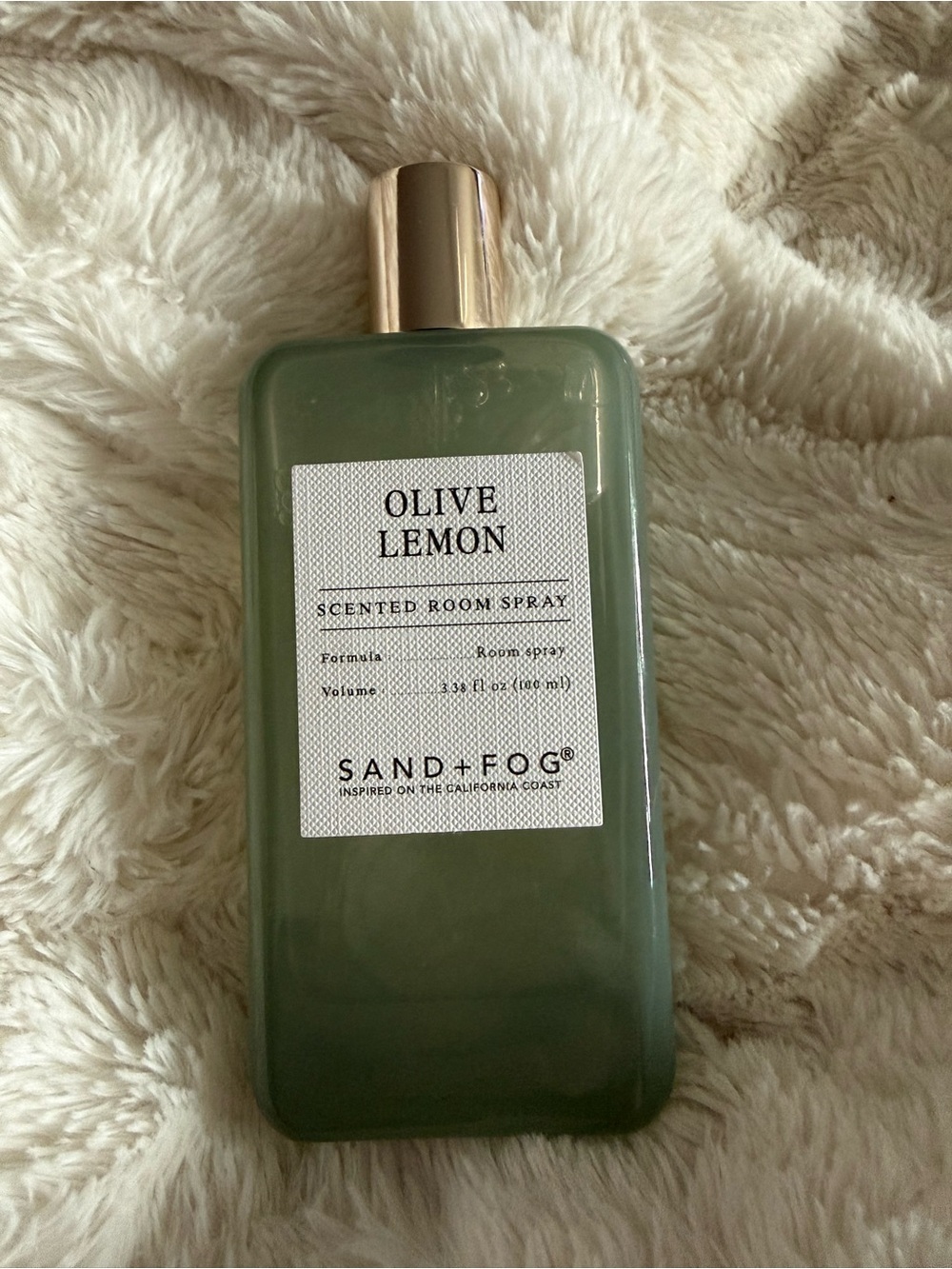SAND + FOG Olive Lemon Scented Room Spray